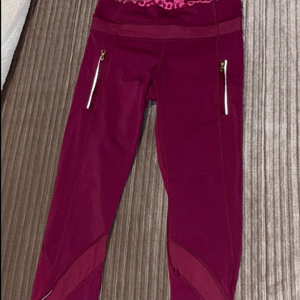 Lululemon Athletica Mesh Leggings 4 NWOT